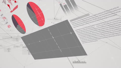 Futuristic Business Infographic and Data Visualisation Interface