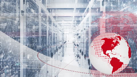 Data Processing in Modern High-Tech Server Room