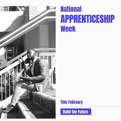professional communicating during national apprenticeship week - Download Free Stock Templates Pikwizard.com