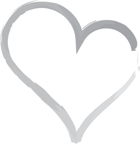 Gray Hand-Painted Heart on Transparent Background for Love Themes - Download Free Stock Videos Pikwizard.com