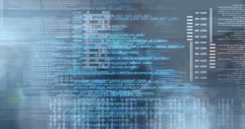 Abstract Technological Data Concepts with Merging Humanity - Download Free Stock Images Pikwizard.com