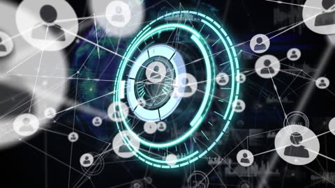 Digital Network with Abstract Connections and Smart Interface