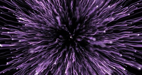 Purple Energy Burst with Digital Light Trails - Download Free Stock Images Pikwizard.com