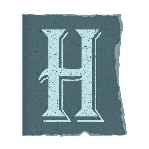 vintage stylized h with torn-edge textured background - Download Free Stock Videos Pikwizard.com