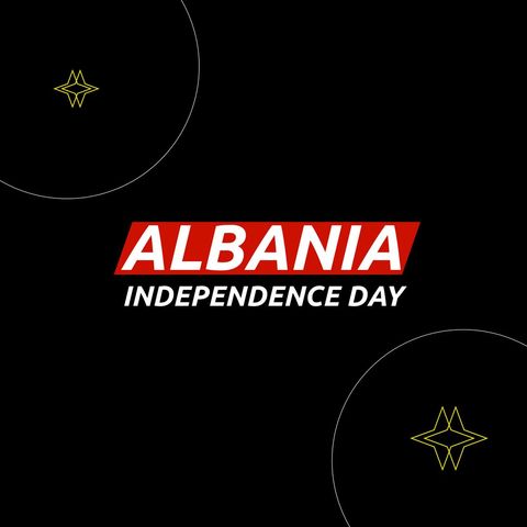 Albania Independence Day Celebration Poster
