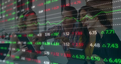 Collaboration on Financial Analysis with Growing Stock Graphs