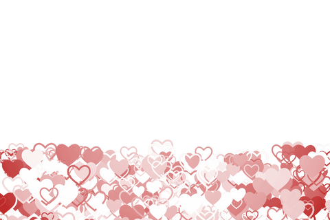 Love Hearts Cascading Transparent Background Illustration - Download Free Stock Videos Pikwizard.com