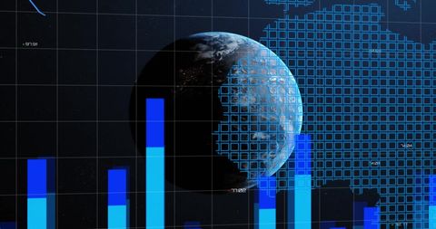 Global Financial Data Processing Technology Imagery - Download Free Stock Images Pikwizard.com