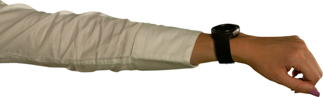 Transparent Arm With Smartwatch Focused on Business Gear - Download Free Stock Videos Pikwizard.com