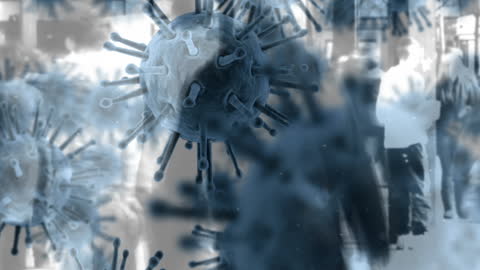 Conceptual Visualization of Coronavirus Pandemic with Abstract Globes