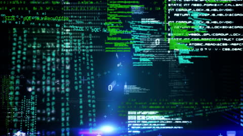 Abstract Data Processing Visualization