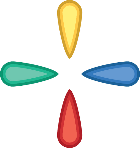 colorful drops forming circular pattern on transparent background - Download Free Stock Videos Pikwizard.com
