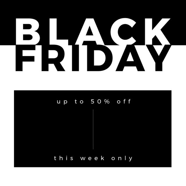 Composition of black friday text over black and white background - Download Free Stock Videos Pikwizard.com