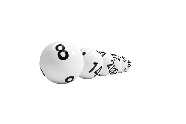 Transparent 3D White Bingo Balls in a Distorted Line with Numbers - Download Free Stock Videos Pikwizard.com