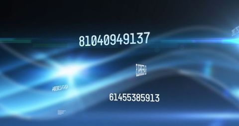 Digital Data Integration with Dynamic Blue Glowing Lines - Download Free Stock Images Pikwizard.com