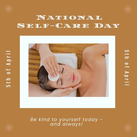 National self-care day pampering treatment