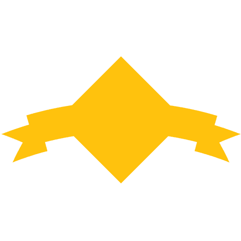 Yellow Ribbon Badge with Transparent Background for Custom Text - Download Free Stock Videos Pikwizard.com