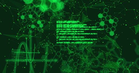 Abstract Digital Network with Innovative Data Visualization - Download Free Stock Images Pikwizard.com