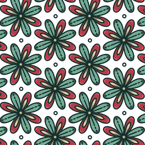 colorful floral pattern on transparent background - Download Free Stock Videos Pikwizard.com