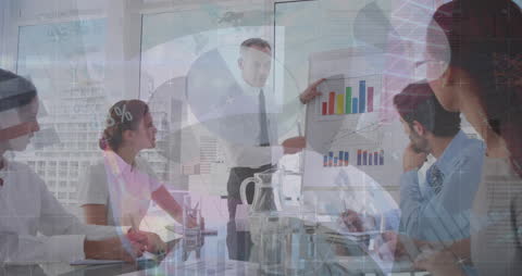 Diverse Team Analyzing Financial Data With Charts