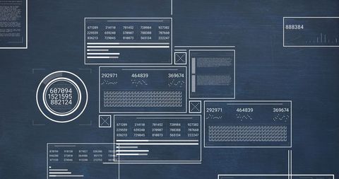 Futuristic Interface with Data Processing Technology - Download Free Stock Images Pikwizard.com