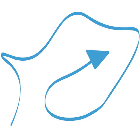 blue curved arrow on transparent background for creative designs - Download Free Stock Videos Pikwizard.com