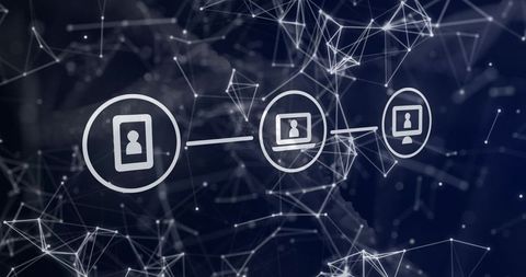 Connecting device avatars across global digital network mesh for remote collaboration
