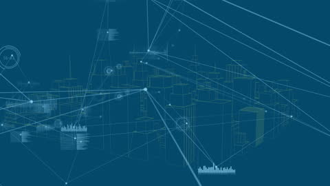 Digital City Network Connections and Data Visualization