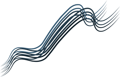 transparent design with curved blue waves - Download Free Stock Videos Pikwizard.com