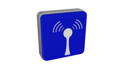 transparent cube with network range symbol for connectivity - Download Free Stock Videos Pikwizard.com