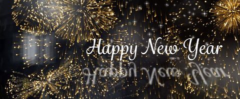 Dazzling Fireworks Celebrating the New Year - Download Free Stock Templates Pikwizard.com