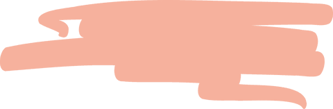 Pink Abstract Brush Stroke on Transparent Background