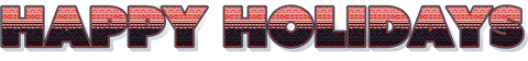 Transparent Happy Holidays Design Christmas Theme Festive Text - Download Free Stock Videos Pikwizard.com