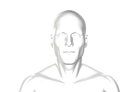 transparent male silhouette portrait in black background - Download Free Stock Videos Pikwizard.com