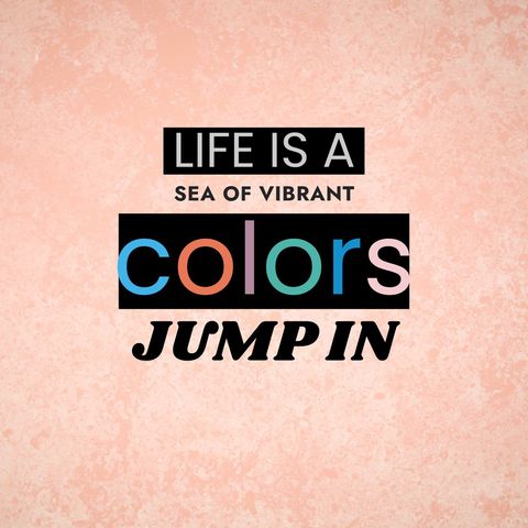inspirational quote on vibrant color textured background - Download Free Stock Templates Pikwizard.com