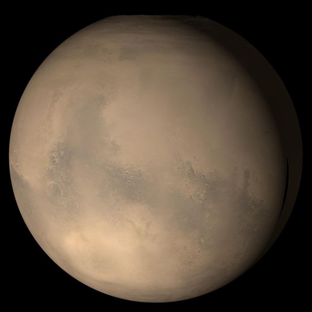Mars on 25 December 2003
