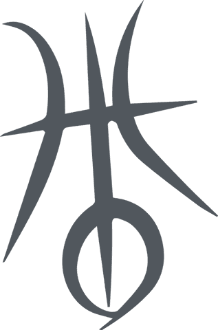 abstract blue glyph symbol on transparent field - Download Free Stock Videos Pikwizard.com
