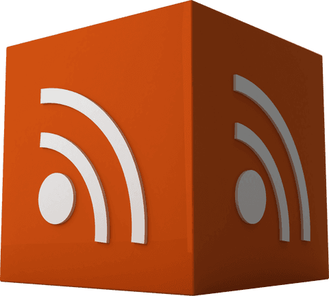 3D Transparent Orange Cube with Wifi Signal Icon - Download Free Stock Videos Pikwizard.com