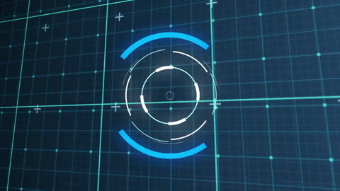 High-Tech Digital Scanning Interface Animation