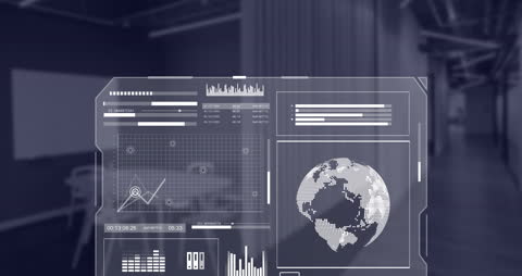 Digital Global Data Interface in Contemporary Office
