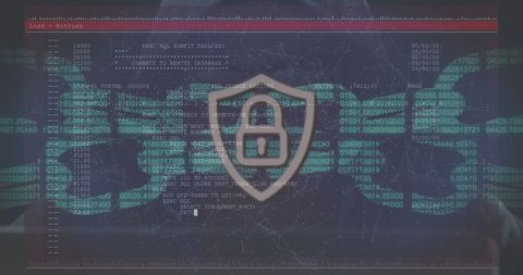 Cybersecurity Concepts with Digital Data Interface - Download Free Stock Images Pikwizard.com