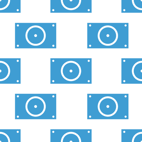 Blue Circular Geometric Pattern on Transparent Background - Download Free Stock Videos Pikwizard.com