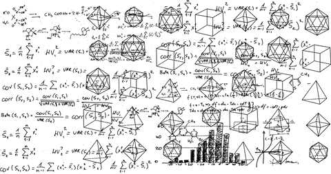 Simplified Mathematical Equations on Transparent Background - Download Free Stock Videos Pikwizard.com