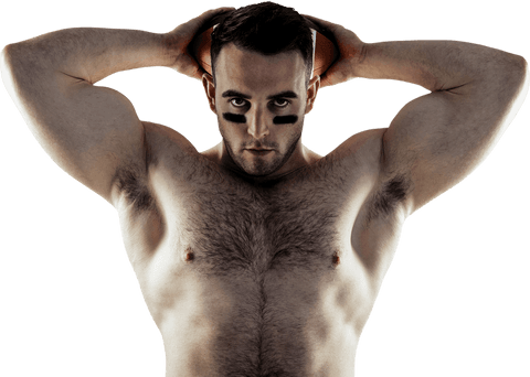 Transparent Athletic American Football Player Holding Ball Confidently - Download Free Stock Videos Pikwizard.com