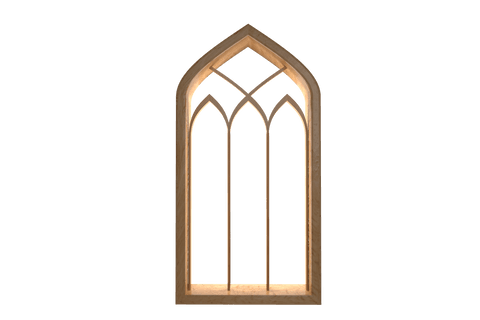 gothic arch window frame isolated on transparent background - Download Free Stock Videos Pikwizard.com