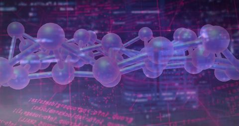 Futuristic DNA Strand and Digital Data Concept - Download Free Stock Images Pikwizard.com