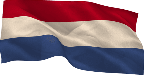 Flag of Holland on Transparent Background Waving Elegantly - Download Free Stock Videos Pikwizard.com