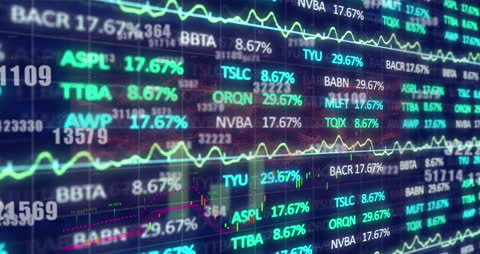 Dynamic Stock Market Data and Analytics Visualization