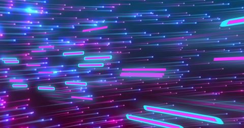 Glowing Light Trails Representing Fast Data Transfer - Download Free Stock Images Pikwizard.com