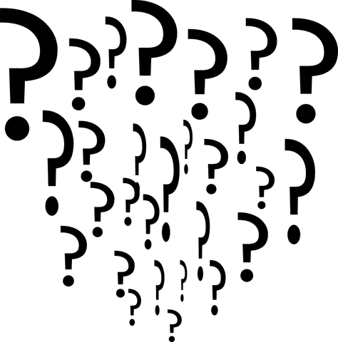 black transparent question mark vector icon - Download Free Stock Videos Pikwizard.com